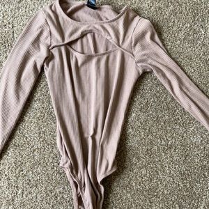 Nude purple body suit!